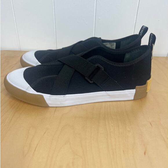 Schutz Black Slip On Sneaker Women's EU 40/US 10 - Picture 3 of 8